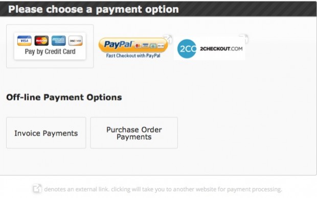 Payment Options