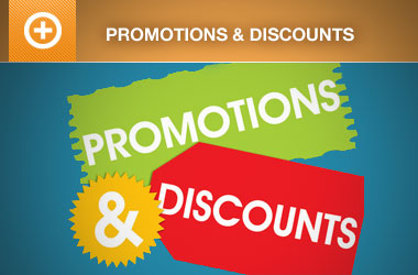 Promotions and Discount Codes