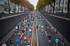 Event registrations for marathons