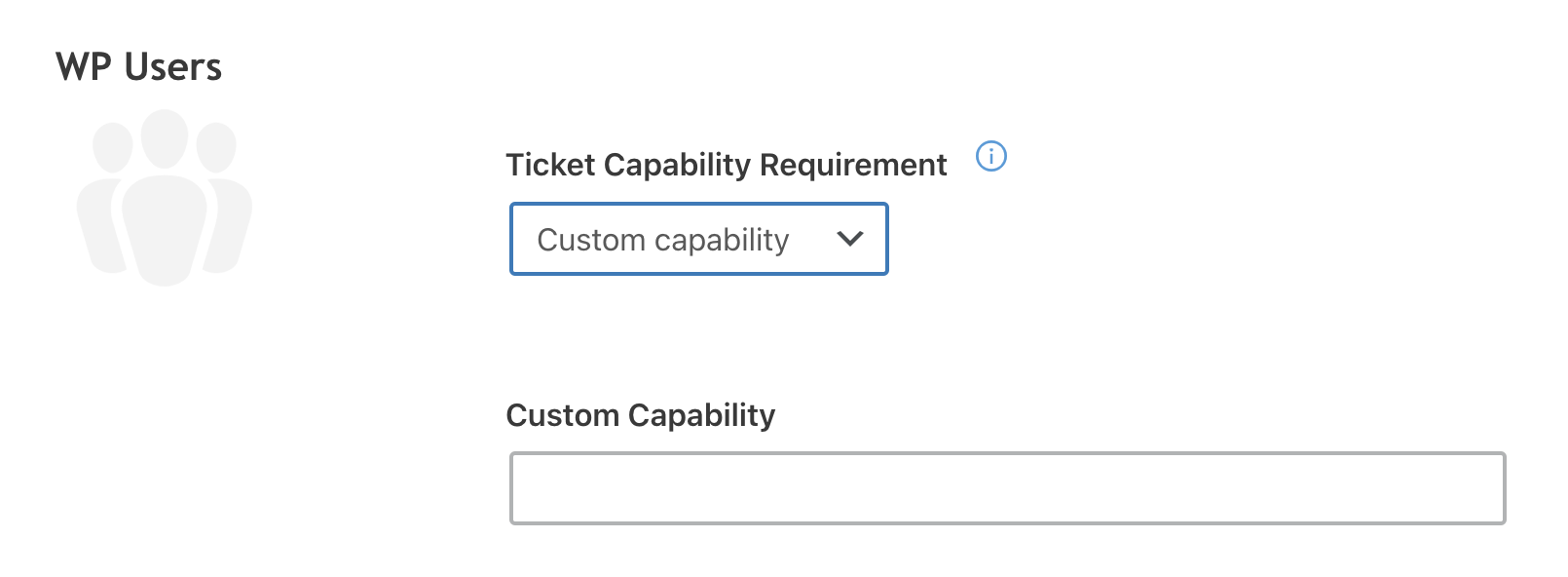 wp user integration capabilities EE5